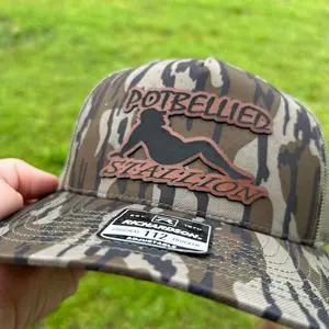 Bottomland camo, Potbellied stallion richardson 112 snapback