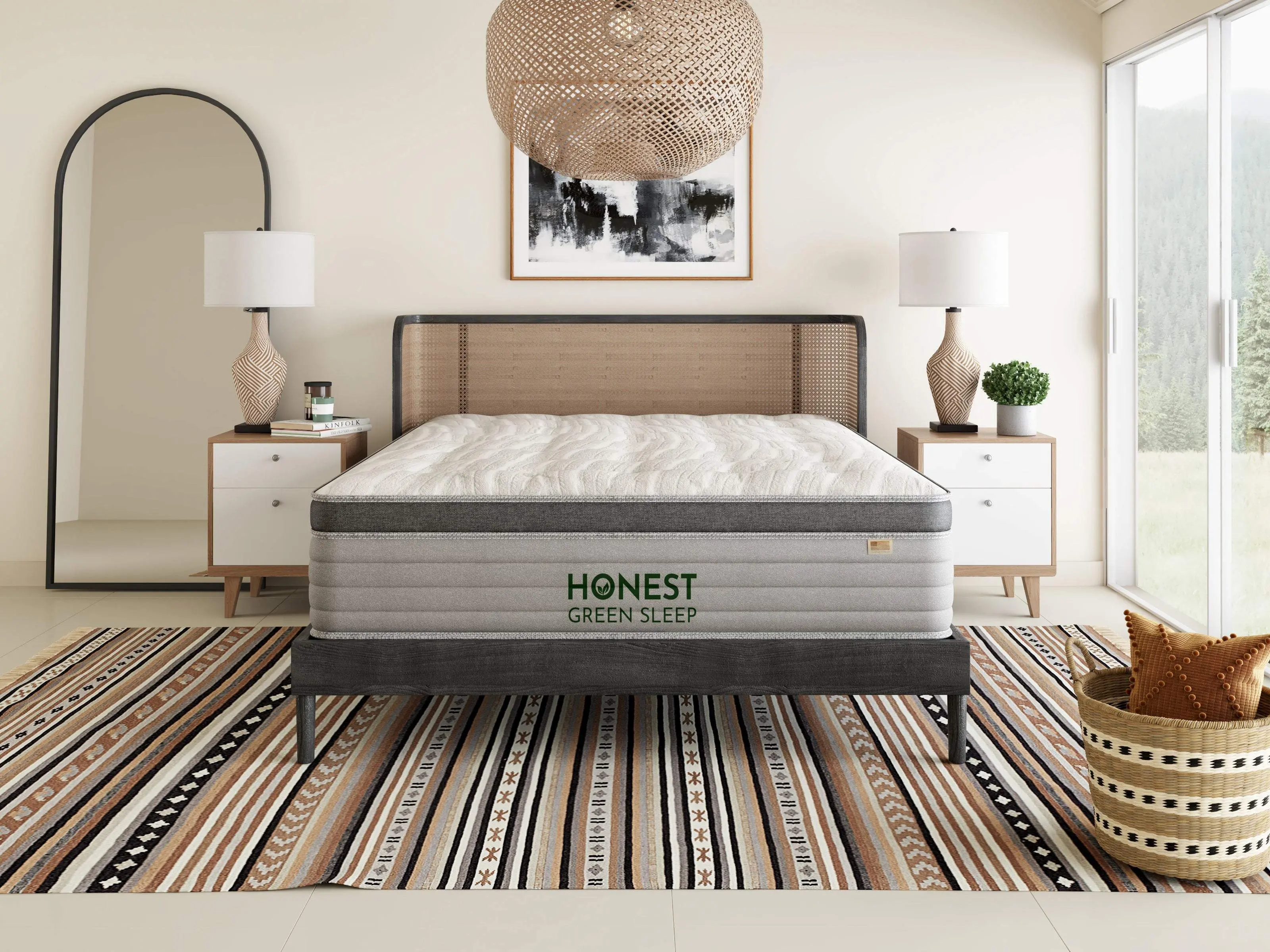 All Natural Organic Hybrid Latex Serenity Mattress