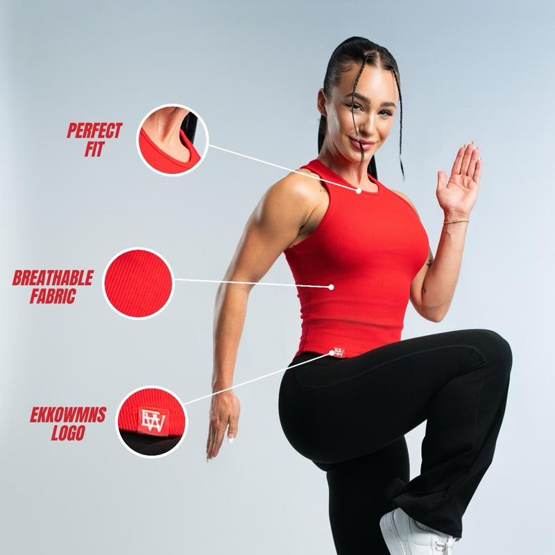 EKKO WOMENS Beater Compressive Tank Top