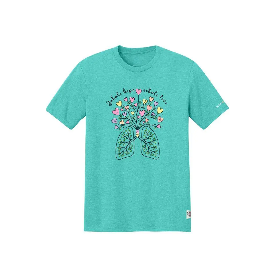Women's T-Shirt, 25 SHIRTS | 25 STORIES - #6 JENNIFER & HAILEY: Inhale Hope Tops with Hope Message