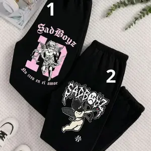 Junior $ad Boyz Diez Mi Amor Unisex Sweats, Sad Boyzz Sweatpants, Hip Hop Clothing, Music Gift For Fans, USA Made J