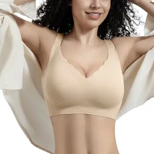 WMBras Dealsforyoudays Women's Comfort Bra  Wireless Push Up  Convertible Straps Breathable Cami Bralette for Lounge  Everyday