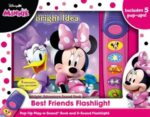 Disney Junior Minnie: Best Friends Pop-Up Book and 5-Sound Flashlight Set [With Flashlight and Battery] -- Pi Kids - Board Book