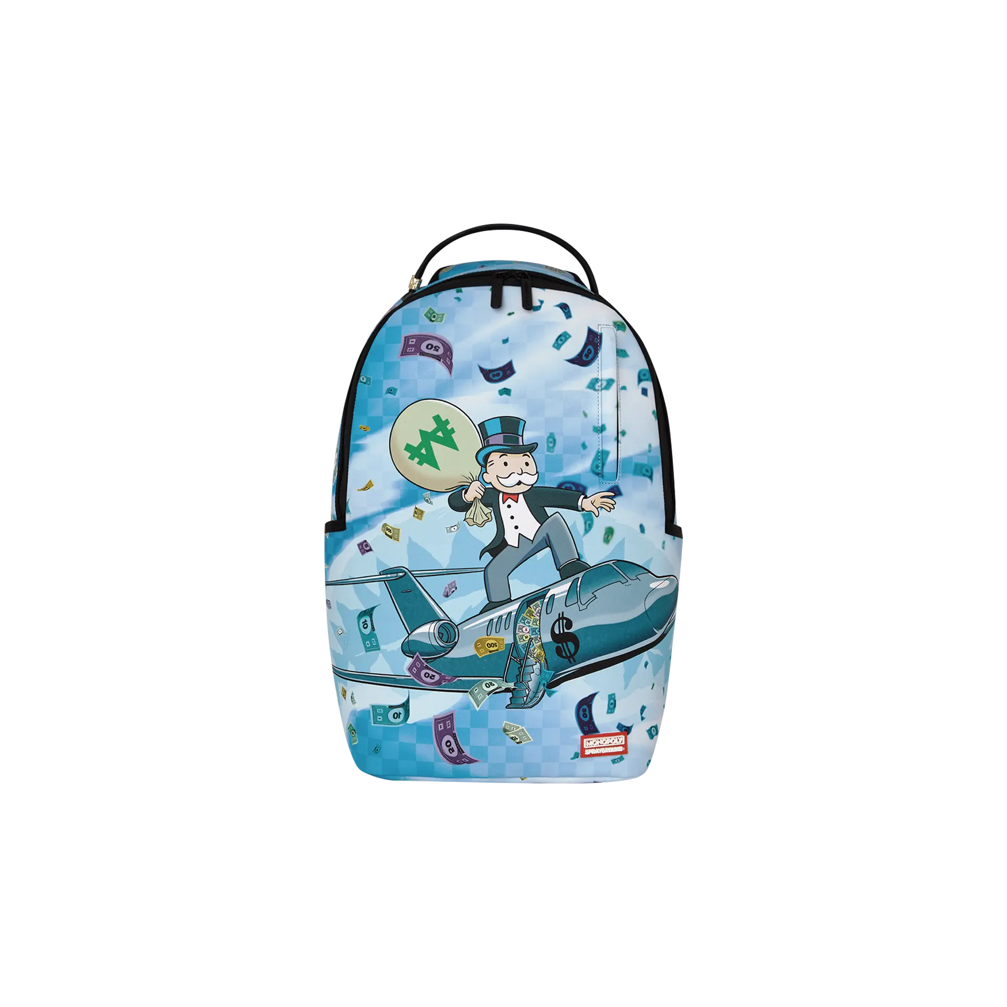 Monopoly Plane Backpack "Blue" B9129