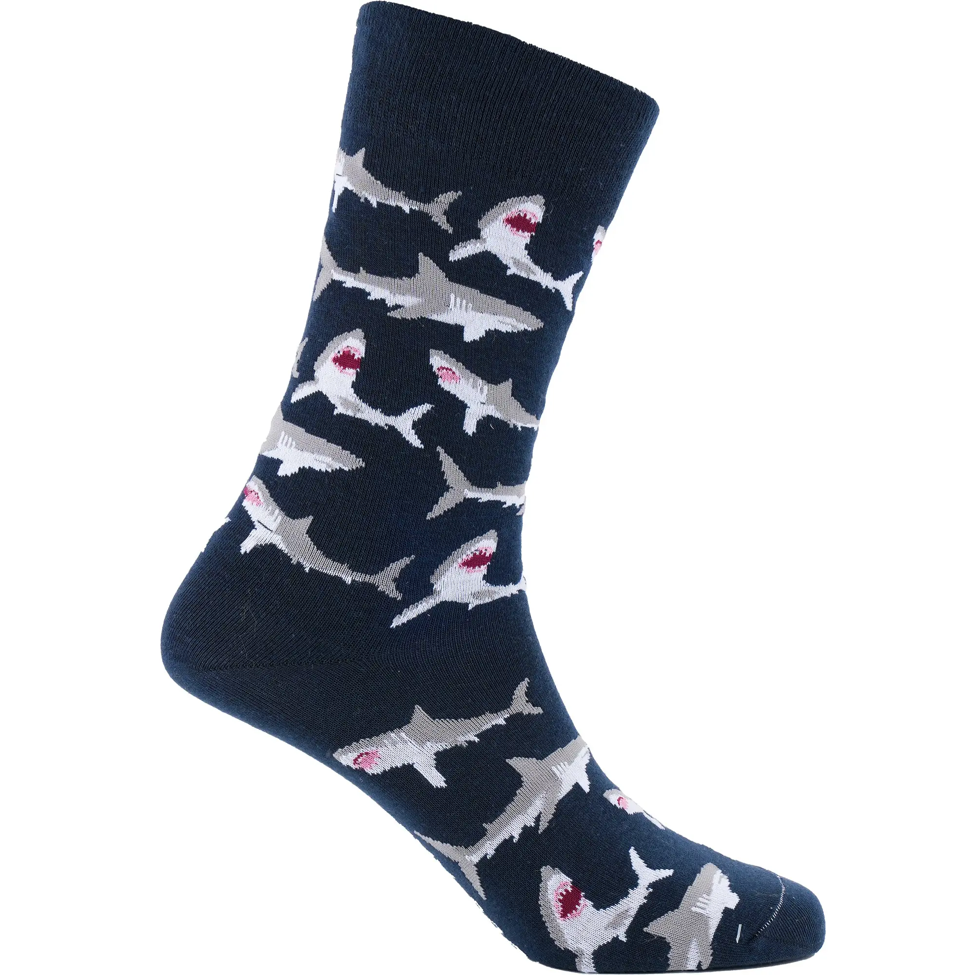 Sharks Natural Bamboo Knit Socks Sharks Natural Bamboo Knit Socks