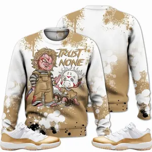Low Mother Day 11s Outfit Sweatshirt, Trust No One Scary Streetwear Sneaker Matching Shirts