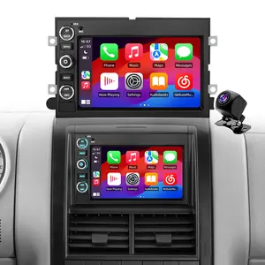 [2+64G] Junsun Car Radio Stereo for Ford F150 2004 2005 2006 2007 2008 F250 F350 Fusion Edge Explorer Taurus Freestar Android 15 7 inch touchscreen multimedia video player Wireless Carplay Auto GPS navigation
