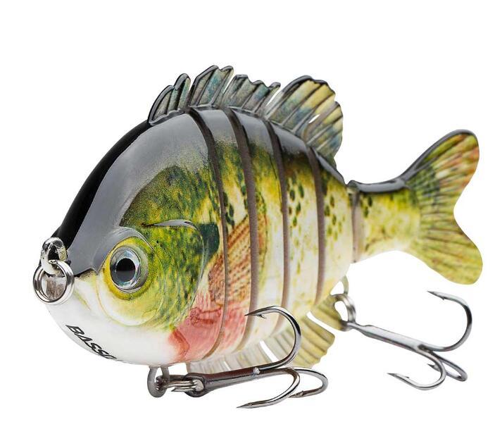 BASSDASH SwimPanfish Leurres articulés multiples Panfish Bluegill BASSDASH SwimPanfish Leurres articulés multiples Panfish Bluegill