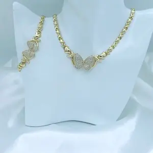 Rodriguezjewerly #    4053 Necklace (17.5 inch & 2 extension )  Bracelet (7 inch)