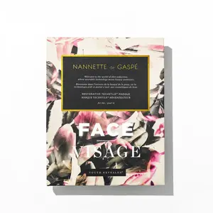 NANNETTE de GASPE Youth Revealed Face Mask - Dry Sheet Mask with 87% Active Ingredients & BMV Technology for 35% Wrinkle Reduction