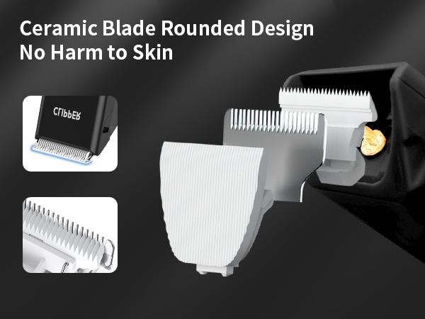 Pet Clippers for Dog Hair Grooming Low Noise, Rechargeable Cordless Cat Shaver with Ceramic Blade,Portable Pet Hair Trimmer for Matted & Long Hair