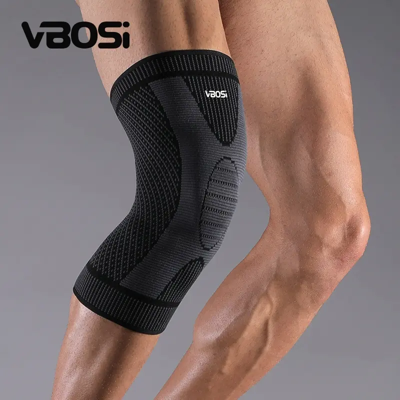 1 Piece Women Men Knee Support Sleeve, Sports Knee Brace, Elastic & Comfortable Fit, Ideal for Daily Wear, Sports, Work Out, Weightlifting, Hiking