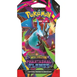 Pokémon Mega Evolution Phantasmal Flames TCG Booster Pack Sleeved