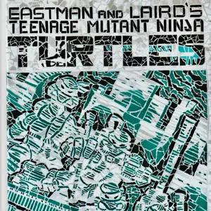 Teenage Mutant Ninja Turtles #1 Comic Book, Shattered Green DiMasi Cover, Limited to 500 Copies