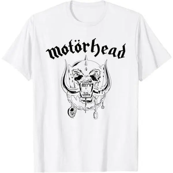 Motörhead – Flat Warpig White T-Shirt
