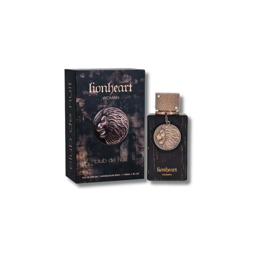 Armaf Lion Heart Eau De Parfum for Women, Signature Scent with Notes of Ginger, Vanilla & Cacao, 3.4 FL OZ for Adults, Perfumes For Women, Women's Fragrance
