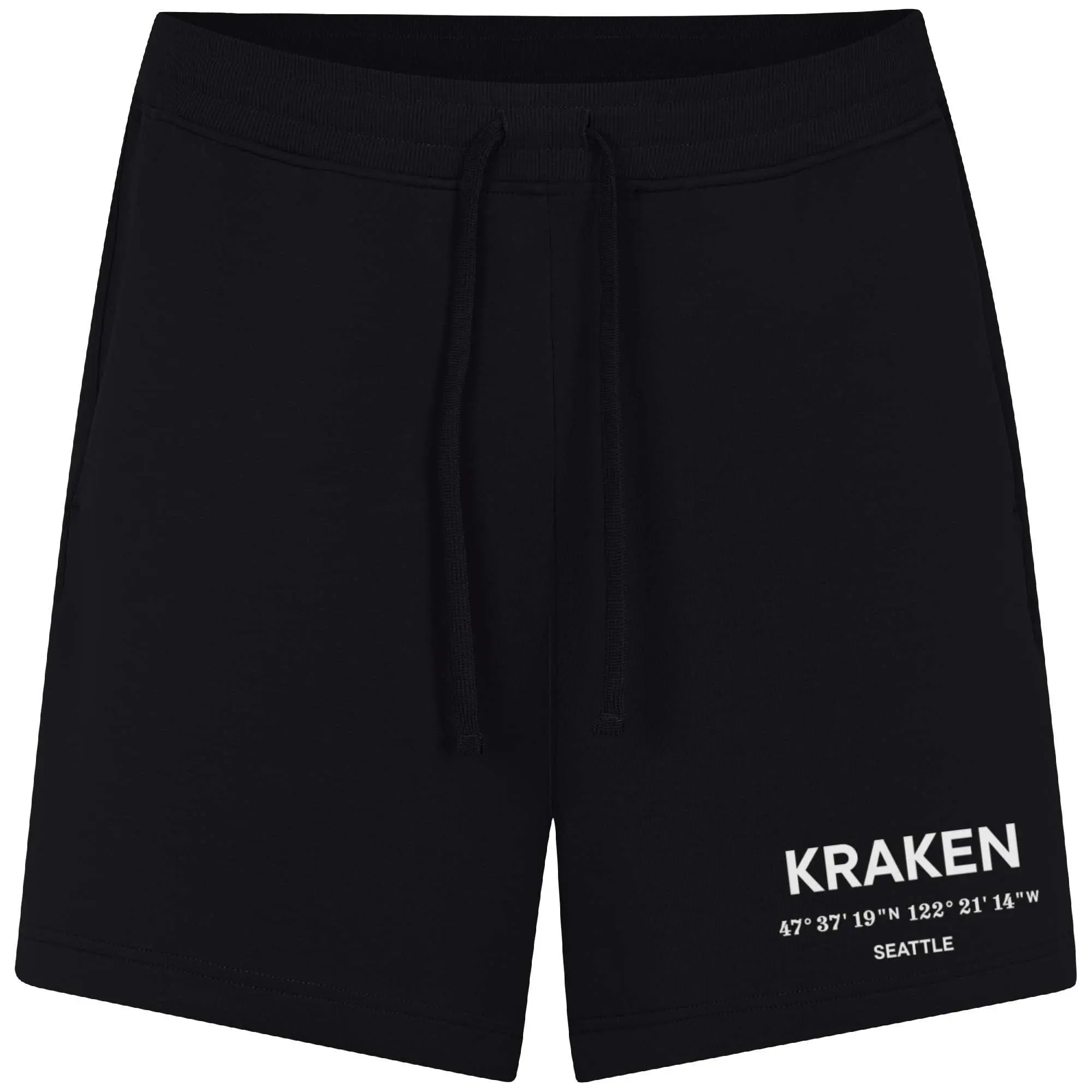 Seattle Kraken Levelwear Black Luxe Sig Shorts