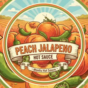 Peach Jalapeno Hot Sauce - Sweet Nectar & Spice | Mantis Hot Sauce
