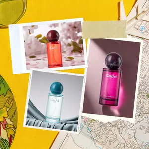 Caché Fragrance | Cerisier Rouge + Fleur Éclatante + Vanille Solaire | Blush Petal Radiance | Eau De Parfum (3 x 1.7oz / 50ml)