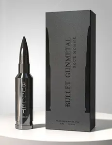 Bullet Gunmetal by Bharara Beauty 2.5 oz EDP | Bold Men’s Fragrance