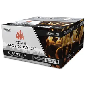 Pine Mountain 4007427 Quantum Fire Log - Pack of 4