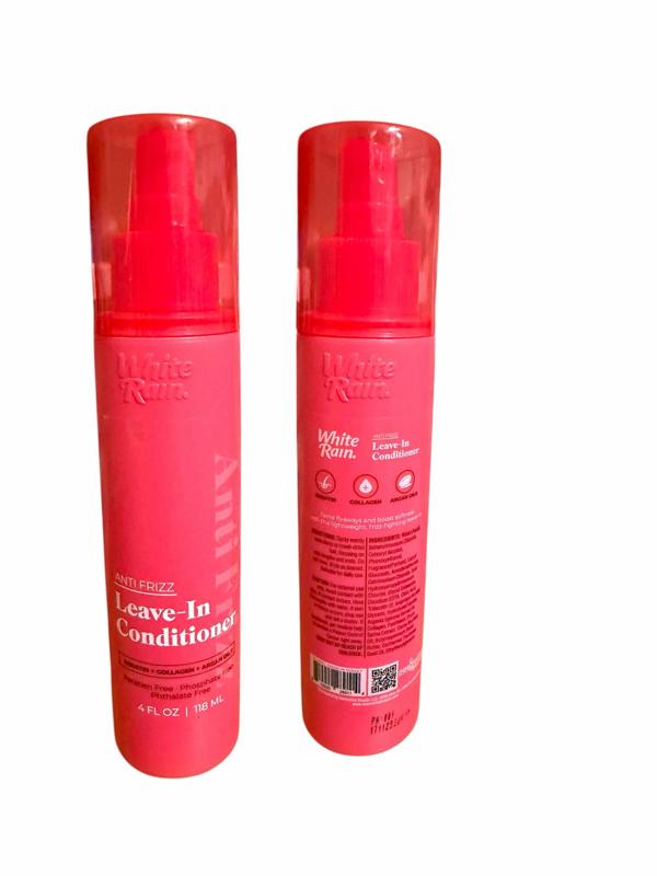 3-pc volumizing/frizz white rain shampoo,conditioner, and leave-in Set for Haircare