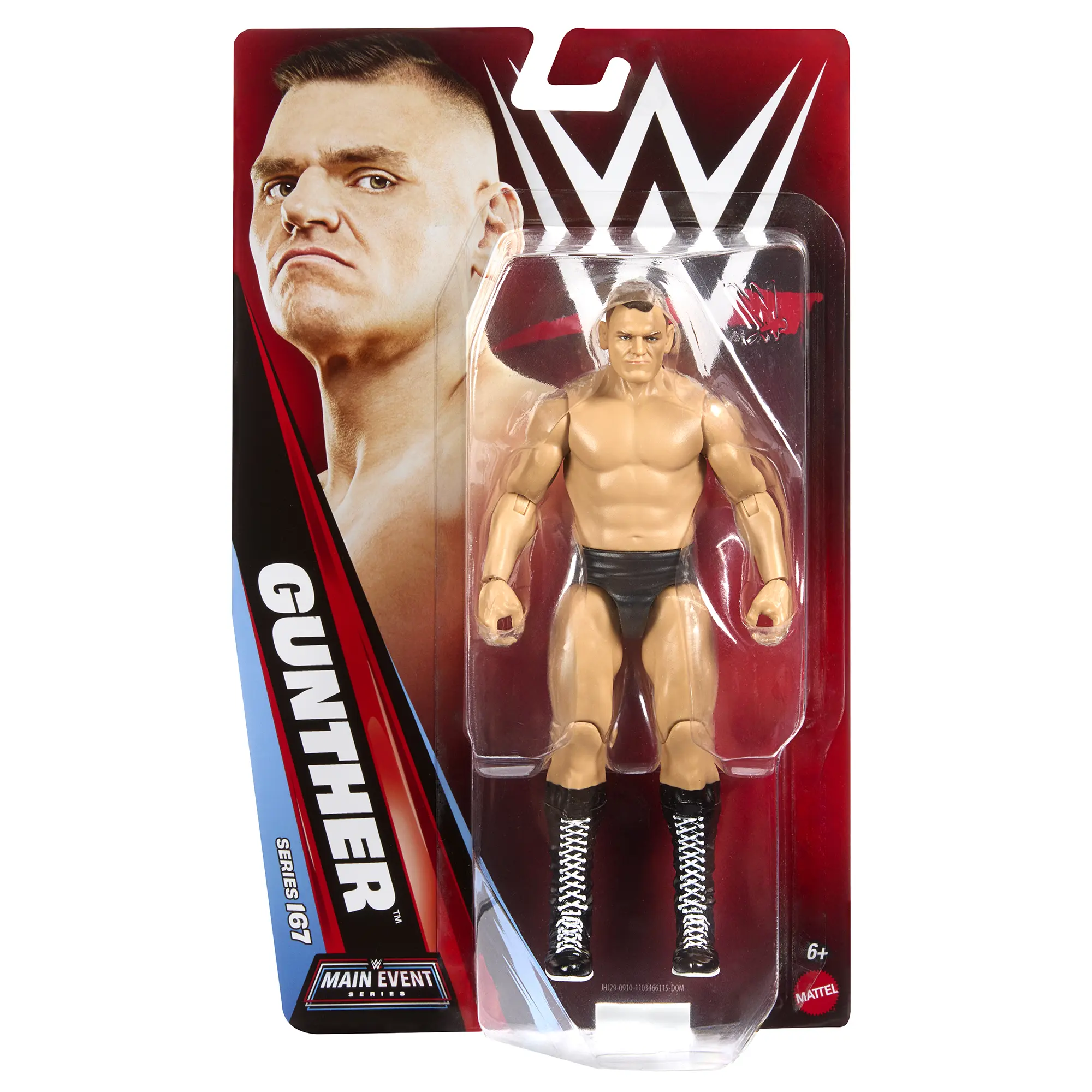 Gunther - WWE Main Event 167 Mattel WWE Toy Wrestling Action Figure