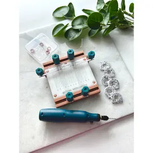 The Original EDGE Tool - READY TO SHIP | Earring Drill Guide | Earring and Jewelry Piece Drilling Tool | Patent Pending