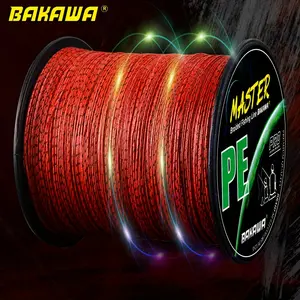 Bakawa New X8 Braided Pe Fishing Line 300m, Durable Smooth Multi-Filament Fishing Gear, Essential Fishing Accessories, Fishing Tackle for Anglers