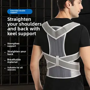Correction belt Back posture aligner Anti-bow head correction belt Protection Straight and thin back correction