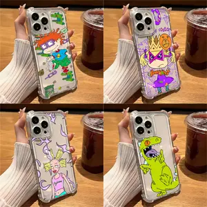 Simple and Sophisticated Design Cartoon R-Rugrats Fashion Phone Case For iPhone 17 16 15 14 13 12 11 Pro Max Plus Air Christmas and Holiday Best Gifts