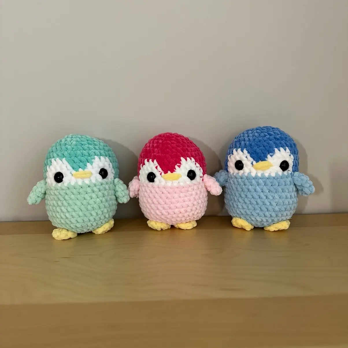 Penguin Jumbo Crochet Amigurumi Handmade