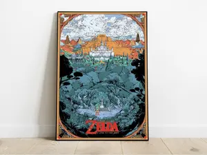 The Legend of Zelda Poster | Zelda Poster | The Legend of Zelda