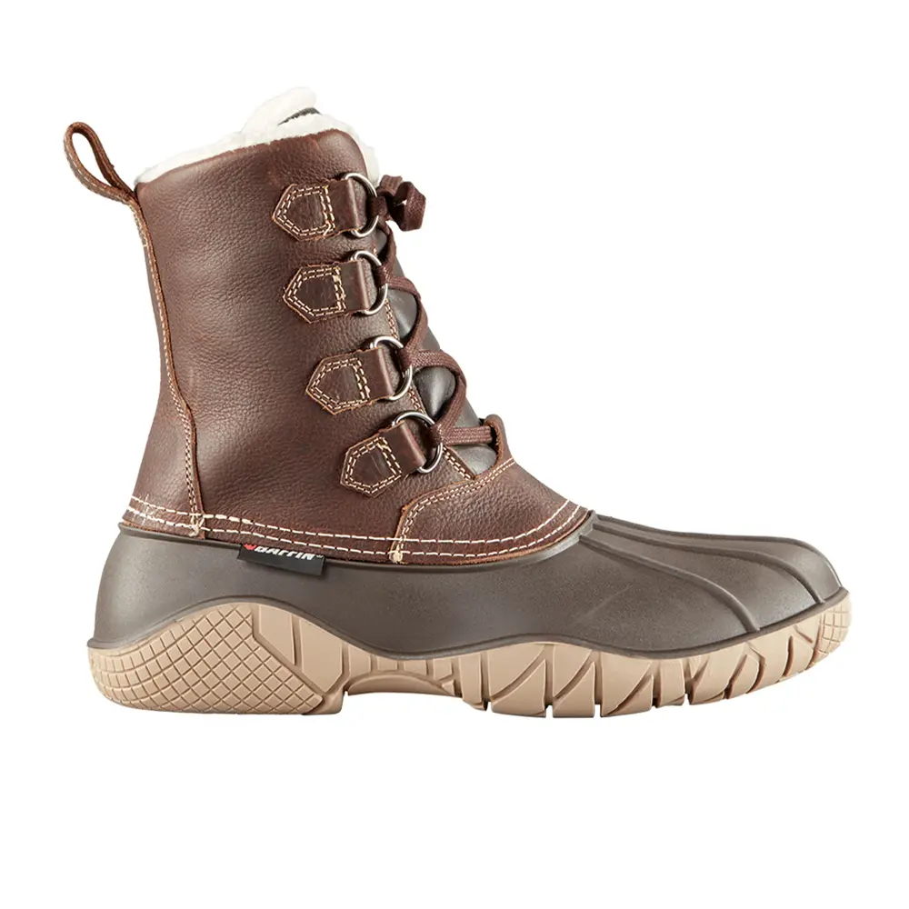 Baffin Mens Yellowknife Duck Casual Boots Ankle - Brown