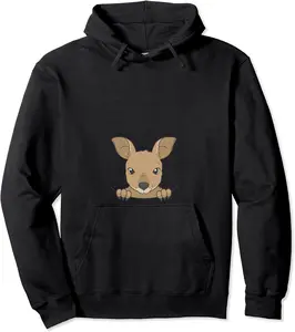 Kangaroo Pouch Marsupial Australia Funny Kangaroo Costume Pullover Hoodie - Jenniferlau Shop 45B0BSSFHX39