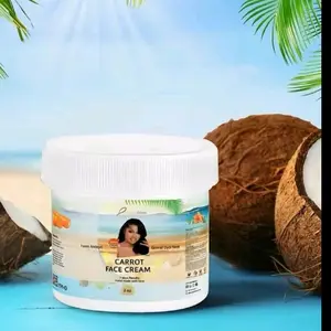 Byenblan Fanm Andeyò Carrot Face Cream - 2oz Natural Skincare, Moisturizing Nourishing Formula, Ideal for Daily Use for Radiant Skin