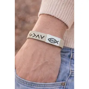 Daily Prayer Bracelet - Tap To Pray - Christian Scripture Bracelet - Christian Gift