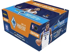 2023-2024 NBA PHOENIX HOBBY TRADING CARDS  ( 5 CARDS PER PACK, 12 PACKS PER BOX)