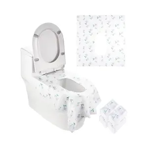 20pcs 10pcs Disposable Toilet Seat Covers, Toilet Seat Covers Disposable Travel Size Disposable Toilet Seat Covers, Gentle Toilet Seat Protectors for Home Bathroom Hotel Salon, Bathroom Accessories, Adults and Kids Room Accessories.