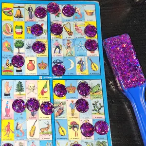 Bingo Chip Coin with Magnet - Includes 50 Circular Coins, Ideal for Bingo Game Play