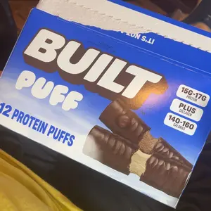 Built Bar Mixed Variety Box - 12 Protein Packed Puff Chocolate -y Snack Bars
