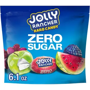 Zero Sugar Assorted Fruit Flavored Hard Candy Bag 6.1 oz Sugar-Free Sweet Treats Without Compromise
