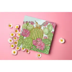 Cactus Garden XFY10 Counted Cross Stitch Kit