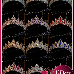 Women's Elegant Rhinestone Crown, Exquisite Trendy Bridal Crown, Elegant Crown Design, Chic Gorgeous Hair Accessories for Wedding Party Decor