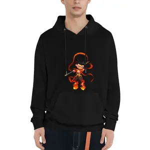 Nezha 2: Children's Roaming Sea Anime Printed Hoodie, 2025 Fashion Trend Anime Printed Hoodie, Unisex Casual Hoodie-040 Menswear Tops Man
