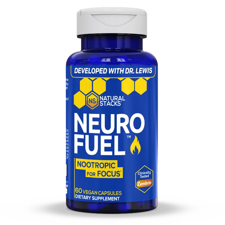 NEUROFUEL Nootropic W/ Zembrin - Support Focus and Memory Supplement NEUROFUEL Nootropic W/ Zembrin - Support Focus and Memory Supplement
