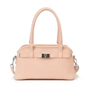 Trendy Minimalist Handbag For Women, Fresh & Unique Design, Premium PU Leather, Versatile For Work, Commute & Daily Use, Can Be Carried As Top Handle, Shoulder Or Crossbody Bag, Sophisticated & Timeless Style That Matches Any Outfit