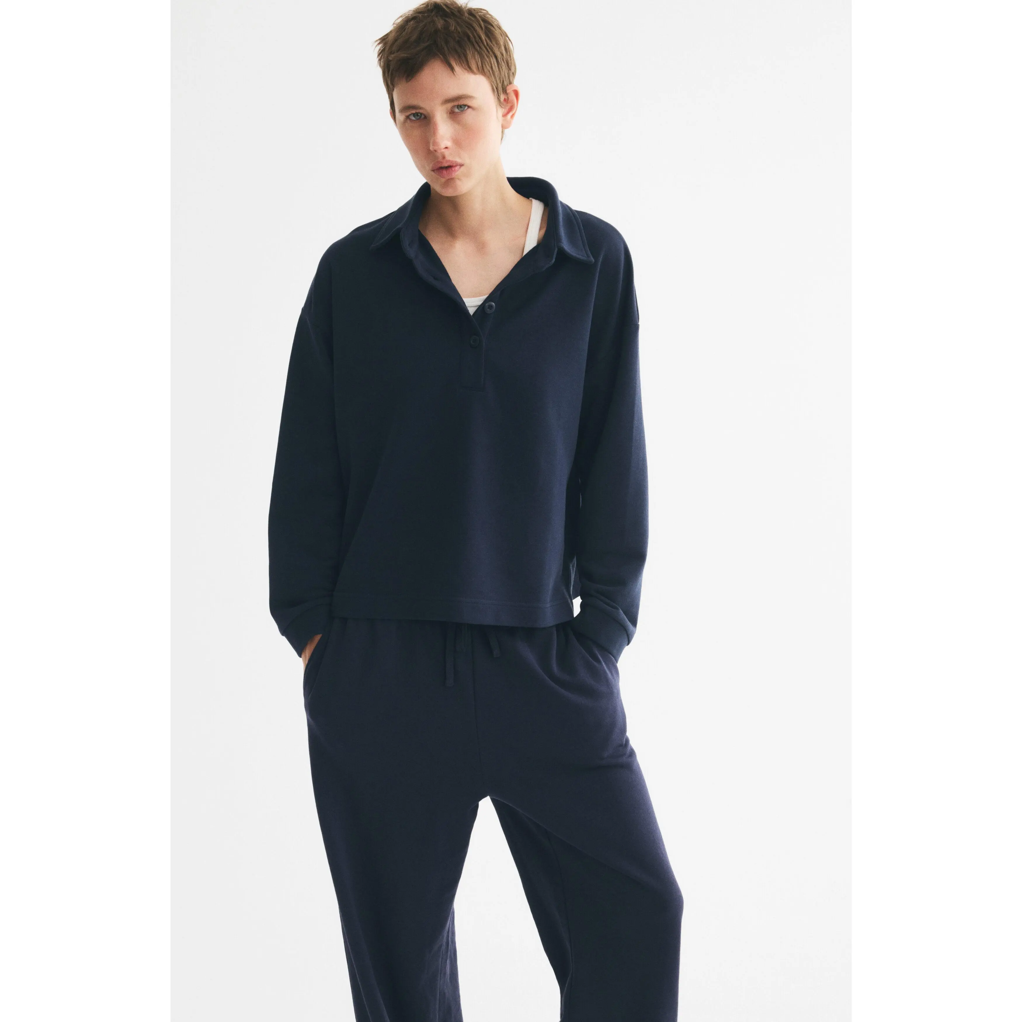 H&M Collared sweatshirt
