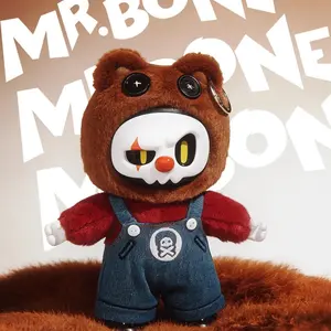 Mr. BONE Skull Plush Agent Series Blind Box | Spooky Cute Kawaii Skeleton Plush