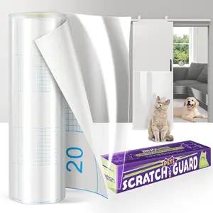 Scratch Furniture Protector, 196.8" x 11.8" Couch Protector from  Claws, Thickened Transparent Self-Adhesive Furniture Protectors for Couch Protection from